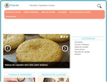 Tablet Screenshot of icupcake.com.br